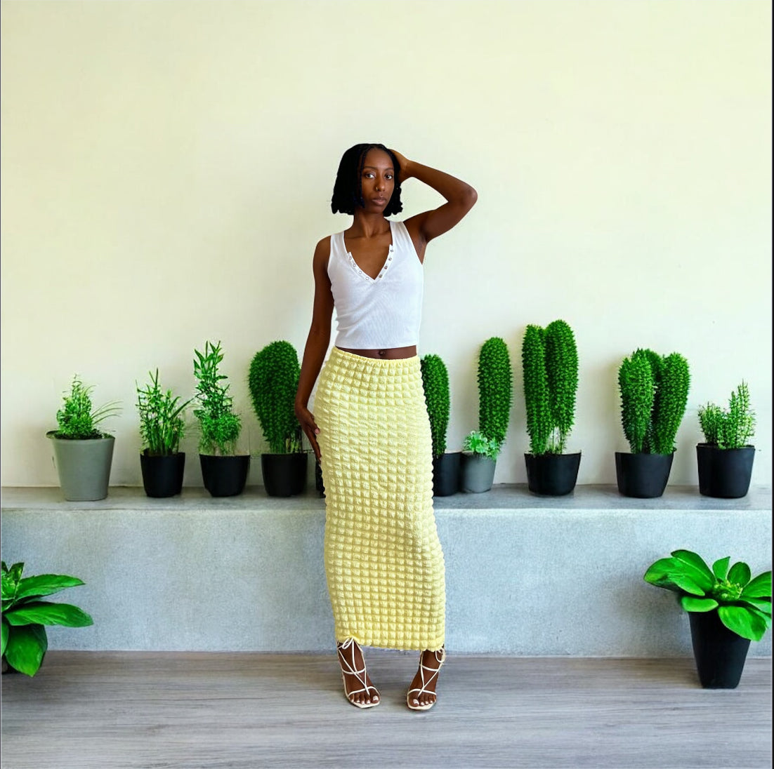 “Mellow Yellow” Skirt